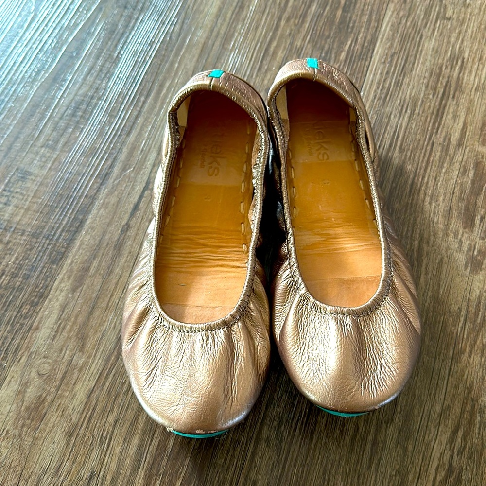Tieks size 8. Gently worn condition
